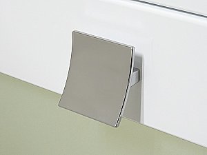 Тумба с раковиной Misty Урал - 60 Э-Ура-01060-0212Я белая для ванной в интернет-магазине Sanbest