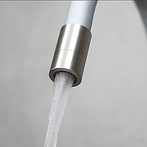 Смеситель для кухни Lemark Comfort LM3075BN-Silver никель/серебро купить в интернет-магазине сантехники Sanbest