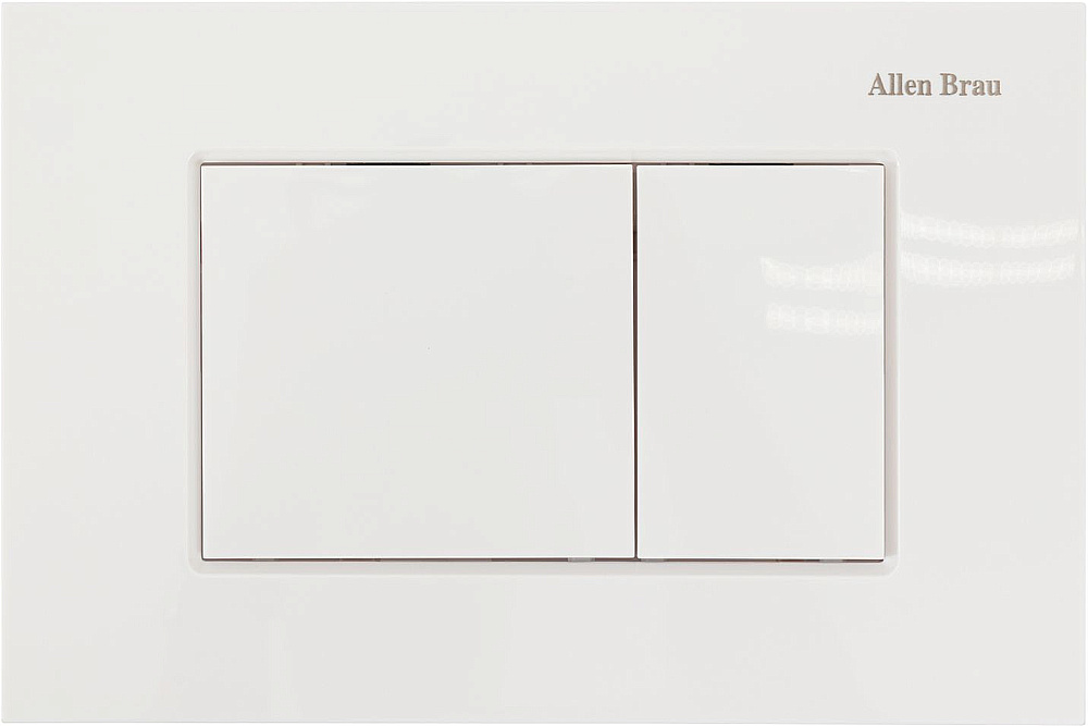 Кнопка смыва Allen Brau EVO S 9.2EV01.20 белая купить в интернет-магазине сантехники Sanbest
