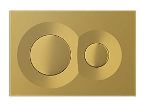 Кнопка для инсталляции ISVEA Dome 54DM0107I золото матовое купить в интернет-магазине сантехники Sanbest