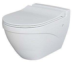 Унитаз подвесной Ambassador Nord 133T20001 белый купить в интернет-магазине Sanbest