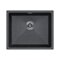 Кухонная мойка Paulmark LUMI 55UNI LU55-DG графит купить в интернет-магазине сантехники Sanbest