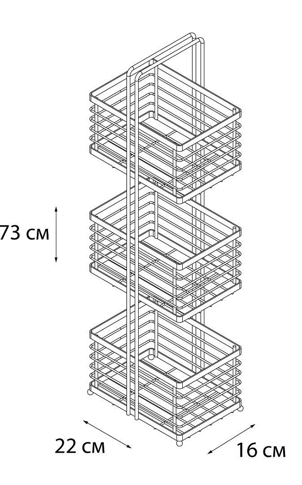 Полка FIXSEN FX-852 купить в интернет-магазине сантехники Sanbest