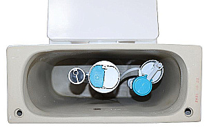 Инсталляция для унитаза Azario AZ-8010-1000 купить в интернет-магазине сантехники Sanbest