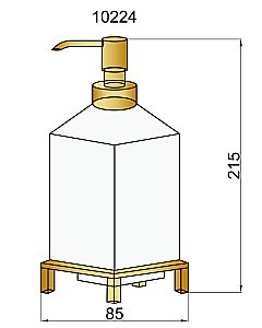Диспенсер Boheme 10224 купить в интернет-магазине сантехники Sanbest