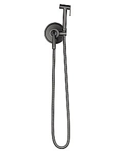 Смеситель с гигиеническим душем встраиваемый WONZON & WOGHAND STEAM, Темный графит (WW-88829008-BGM) купить в интернет-магазине сантехники Sanbest