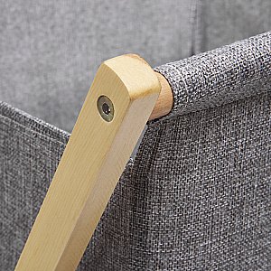 Корзина для белья WasserKRAFT Nau WB-772-L купить в интернет-магазине сантехники Sanbest