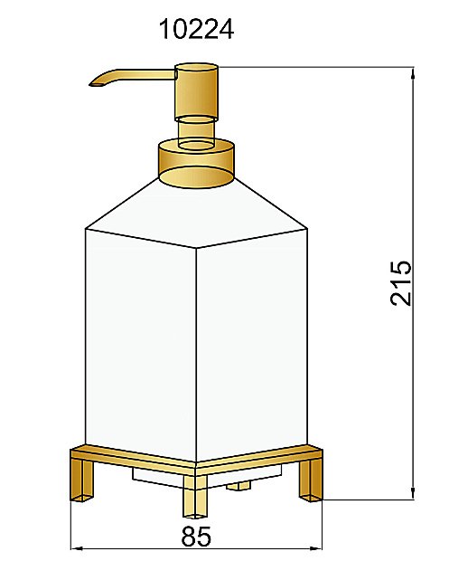 Диспенсер Boheme 10224 купить в интернет-магазине сантехники Sanbest