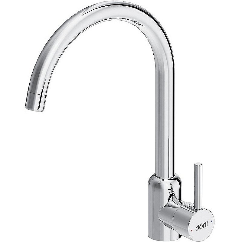 Смеситель для кухни Dorff Logic D3007000 хром купить в интернет-магазине сантехники Sanbest