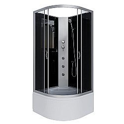 Душевая кабина Niagara Classic NG-2507-14BKG 80х80 с гидромассажем купить в интернет-магазине Sanbest