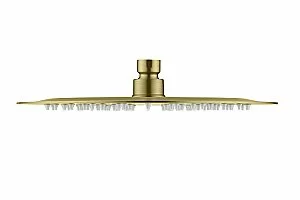 Верхний душ Aquatek AQ2073BG 250 золото шлифованное купить в интернет-магазине сантехники Sanbest