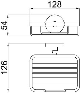 Мыльница Allen Brau Priority 6.31004-00 хром купить в интернет-магазине сантехники Sanbest