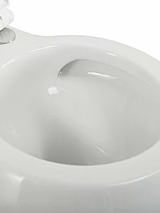 Унитаз подвесной Cezares GRANDE CZR-308-TH-TOR/SC белый, безободквый, смыв торнадо купить в интернет-магазине Sanbest