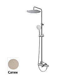 Душевая система Cezares LEAF-CVDA-30-L-ST Сатин купить в интернет-магазине сантехники Sanbest