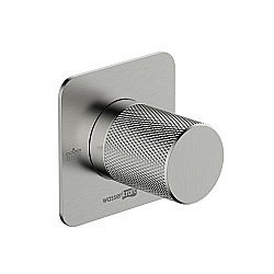 Дивертор Wasserkraft Tauber A296 2 выхода, никель для смесителя в интернет-магазине сантехники Sanbest