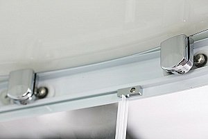 Душевая кабина Esbano Elegancia ES-108CKRB 100x80 стекло матовое/профиль белый купить в интернет-магазине Sanbest