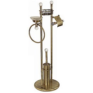 Стойка для ванной Migliore Сristalia ML.CRS-60.244.BR бронза/Swarovski купить в интернет-магазине сантехники Sanbest