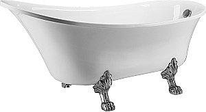 Ванна акриловая Grossman Retro GR-1002 162х71 белая купить в интернет-магазине Sanbest