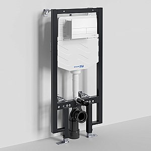 Инсталляция для унитаза WasserKraft Vils 56TLT.010.ME.WH04 с белой кнопкой купить в интернет-магазине сантехники Sanbest