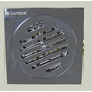 Душевой трап Ganzer T001 хром купить в интернет-магазине Sanbest