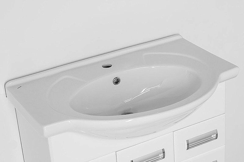 Тумба с раковиной Style Line Ирис 75 для ванной в интернет-магазине Sanbest