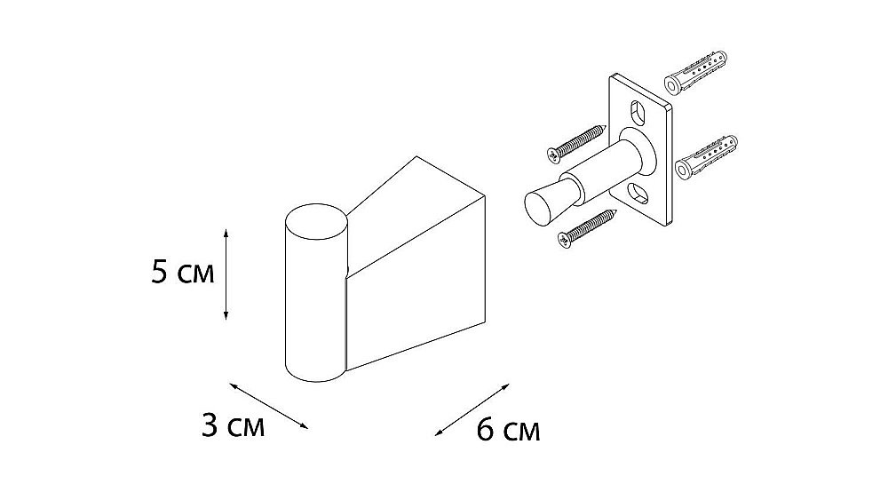Крючок FIXSEN TREND FX-97805 купить в интернет-магазине сантехники Sanbest