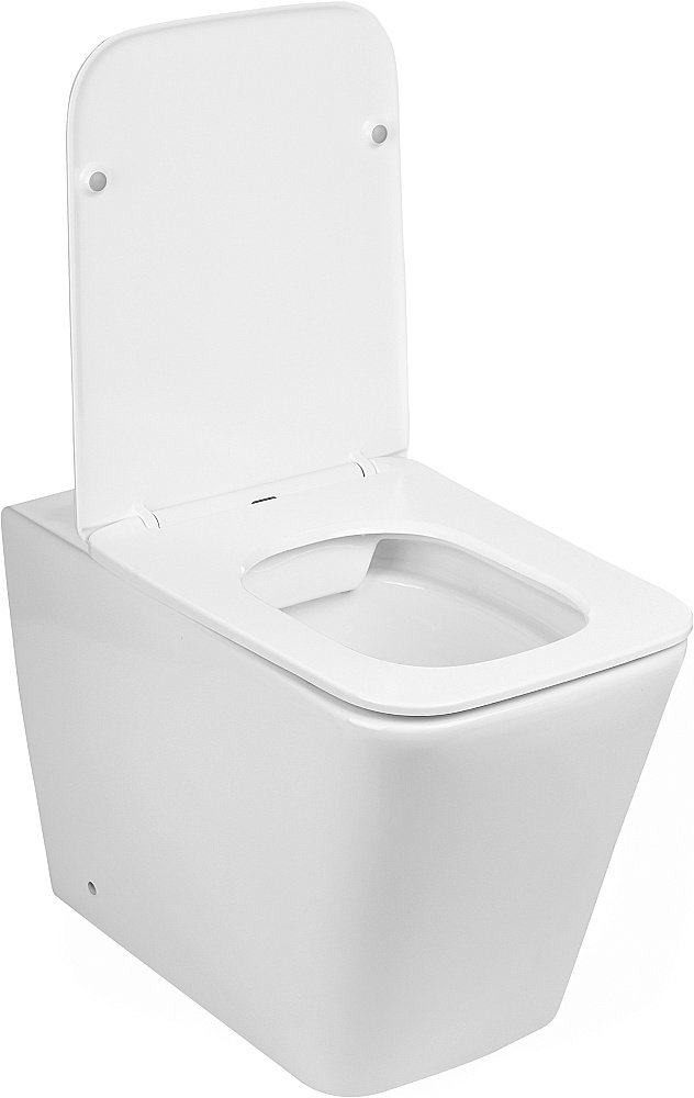 Комплект унитаза WeltWasser AMBERG 404 + GELBACH 002 GL-WT + AMBERG RD-BL кнопка черная купить в интернет-магазине Sanbest