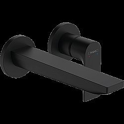 Смеситель для раковины Hansgrohe Rebris 72568670 черный матовый купить в интернет-магазине сантехники Sanbest