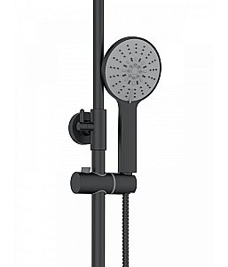 Душевая система Agger Thermo A2461144 черная матовая купить в интернет-магазине сантехники Sanbest