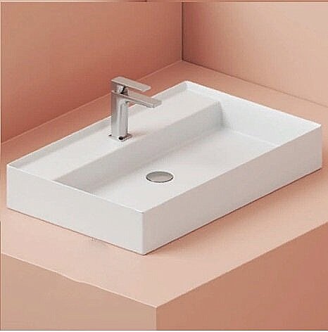 Раковина Artceram Scalino 75 SCL008 01 00 Bianco купить в интернет-магазине Sanbest