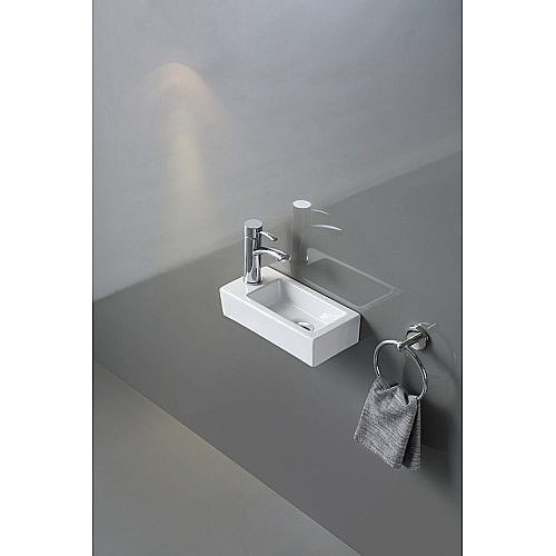 Раковина Gid 36,5 N9272 61105L/61105R белая купить в интернет-магазине Sanbest