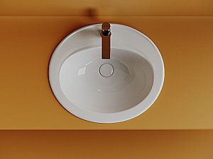 Раковина Ceramica Nova Sun CN6079 белая купить в интернет-магазине Sanbest