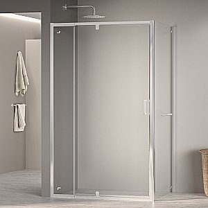 Душевой уголок RGW Passage PA-078-1 (PA-008 + Z-060-2) 90х80 3508078198-11 стекло прозрачное/профиль хром купить в интернет-магазине Sanbest