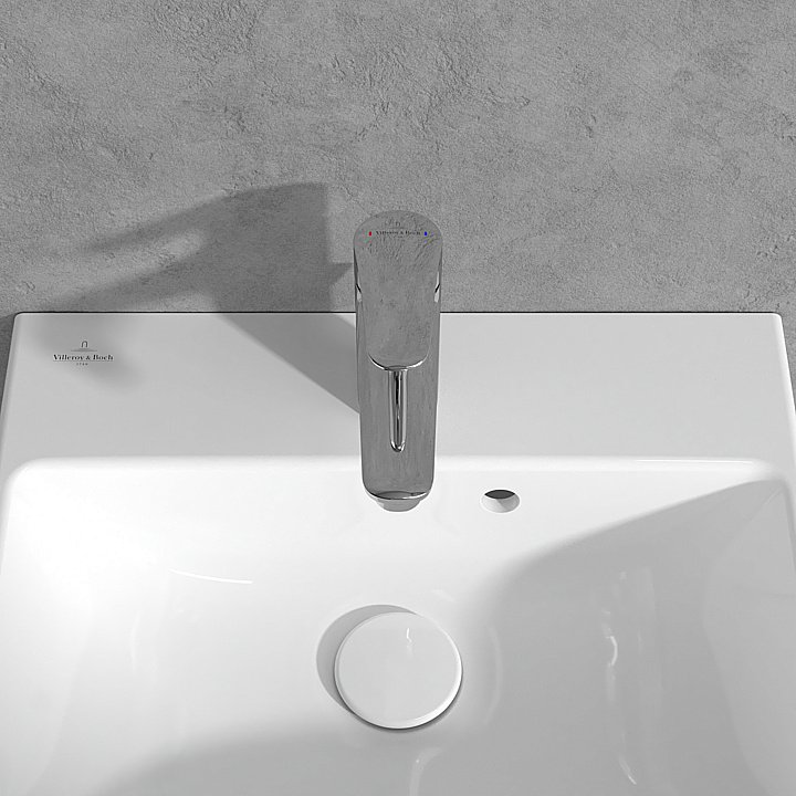 Смеситель для раковины Villeroy&Boch O.novo Start TVW10510111061 хром купить в интернет-магазине сантехники Sanbest