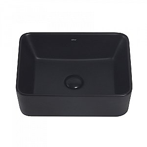 Раковина накладная ABBER Rechteck AC2213MB черная матовая купить в интернет-магазине Sanbest