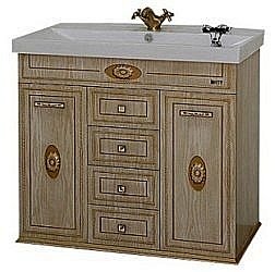 Тумба для раковины напольная Misty Roma 75 ясень купить в интернет-магазине сантехники Sanbest