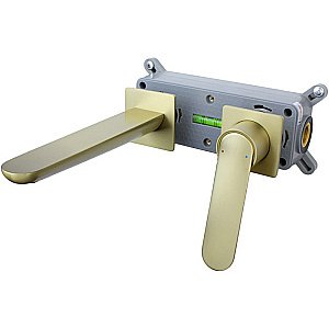 Смеситель для раковины Bronze de Luxe Icon 7006CG золото матовое купить в интернет-магазине сантехники Sanbest