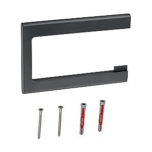 Держатель для туалетной бумаги KEUCO EDITION 400 11562130000 хром черный купить в интернет-магазине сантехники Sanbest