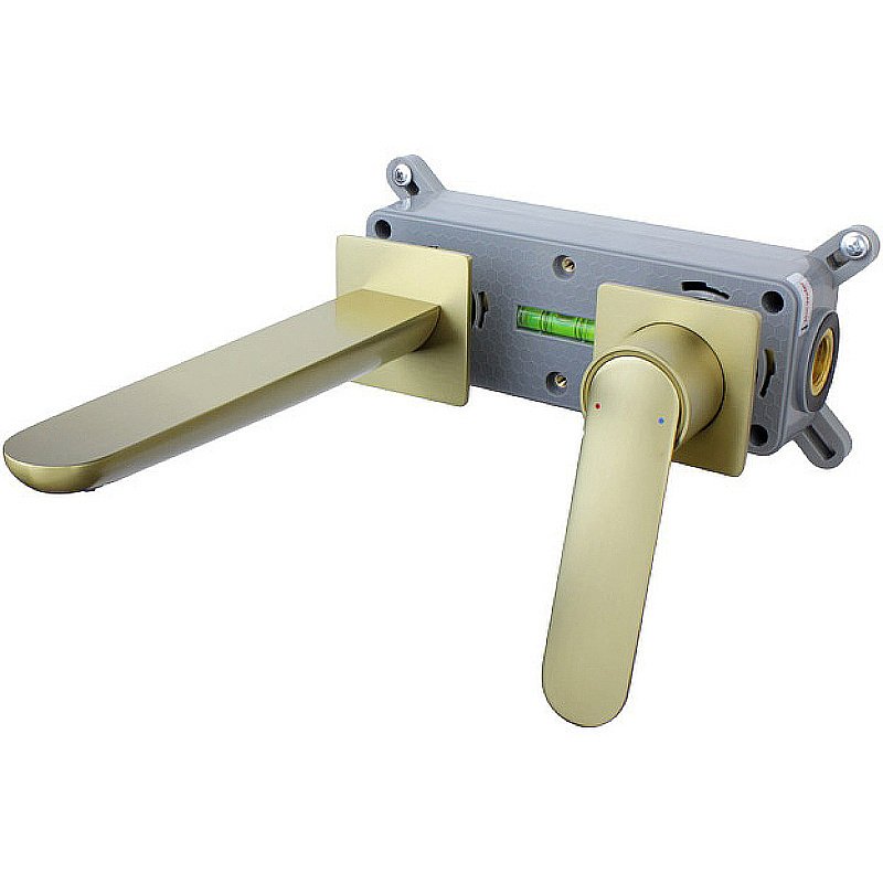 Смеситель для раковины Bronze de Luxe Icon 7006CG золото матовое купить в интернет-магазине сантехники Sanbest