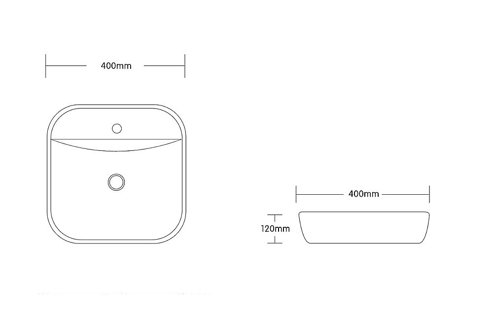 Раковина накладная CeruttiSpa 40 CR0075 белая купить в интернет-магазине Sanbest