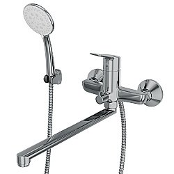 Смеситель для ванны Rush Samui SA0930-51 хром купить в интернет-магазине сантехники Sanbest