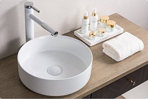 Раковина накладная Belbagno BB1357 купить в интернет-магазине Sanbest