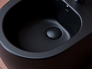 Биде подвесное Ceramica Nova PLAY CN3002MB черное купить в интернет-магазине Sanbest