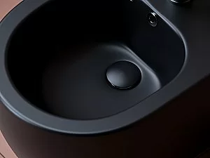 Биде подвесное Ceramica Nova PLAY CN3002MB черное купить в интернет-магазине Sanbest