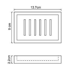 Мыльница WasserKRAFT Abens K-3729 купить в интернет-магазине сантехники Sanbest