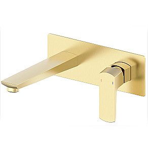 Смеситель для раковины WONZON & WOGHAND FORZA WW-88869031-BG золото брашированное купить в интернет-магазине сантехники Sanbest