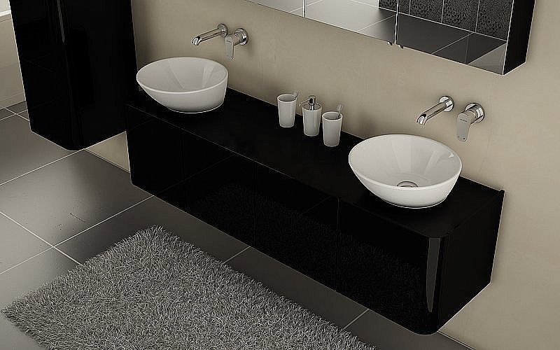 Раковина накладная Vitra Geo 38 7421B003-0016 белая купить в интернет-магазине Sanbest