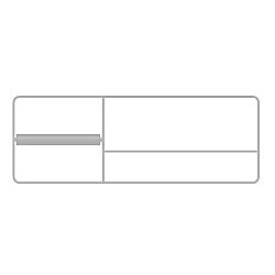 Полка Bertocci Fly Релинг 34 белая матовая, левая купить в интернет-магазине сантехники Sanbest