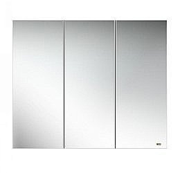 Зеркальный шкаф Misty Балтика 105 белый купить в интернет-магазине сантехники Sanbest