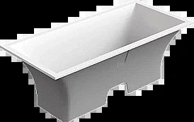 Ванна акриловая BAS Мадрид ва00007 170x80 серая купить в интернет-магазине Sanbest